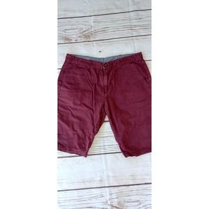Bullhead Slim Fit Red Shorts Men's 31x32